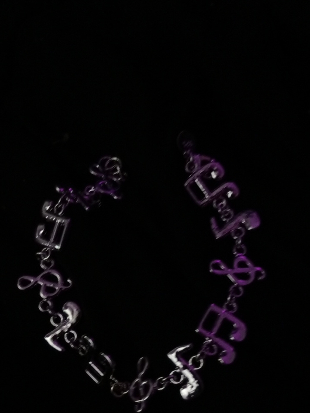925 Music Note Charm Bracelet for Women